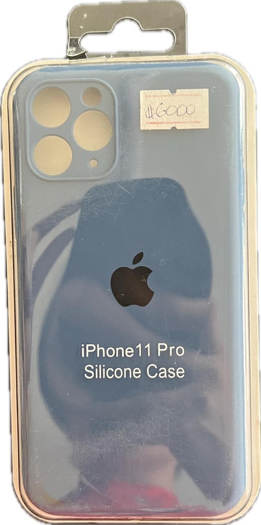 APPLE Silicone Case Para iPhone 11 Pro azul marino