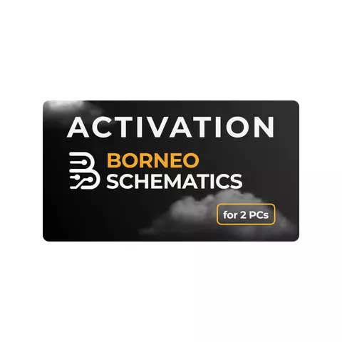 Activación Borneo Schematics (2 usuarios / 12 meses)