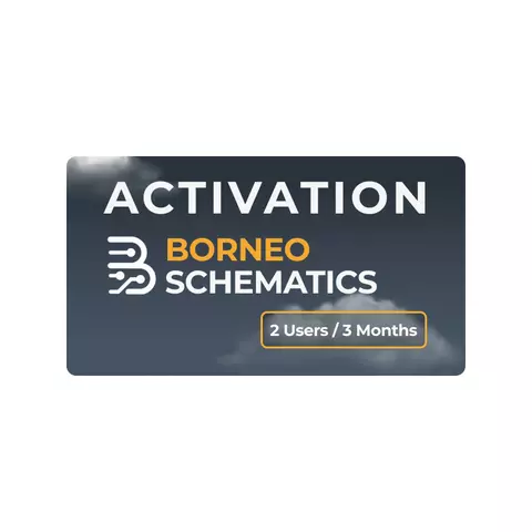 Activación Borneo Schematics (2 usuarios / 3 meses)