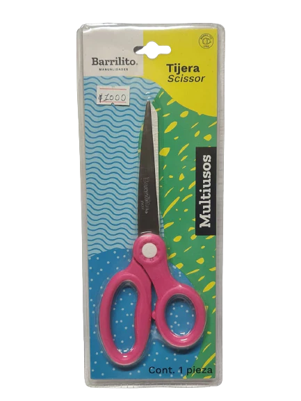 BARRILITO TIJERA OFICINA 7" T7X ACERO INOXIDABLE