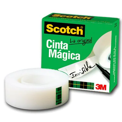 SCOTCH CINTA MAGICA 19MM X 25M