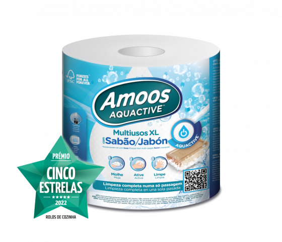 AMOOS TOALLA MAYORDOMO BIG ROLL AQUACTIVE 208 H UND J655020