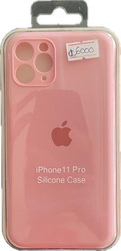 APPLE Silicone Case Para iPhone 11 Pro Rosa Claro