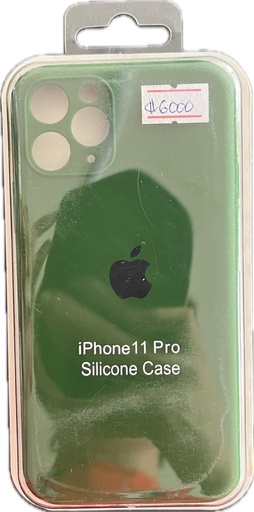 APPLE Silicone Case Para iPhone 11 Pro verde