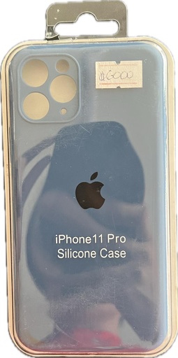 APPLE Silicone Case Para iPhone 11 Pro azul marino