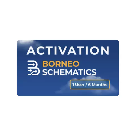 Activación Borneo Schematics (1 usuarios / 6 meses)