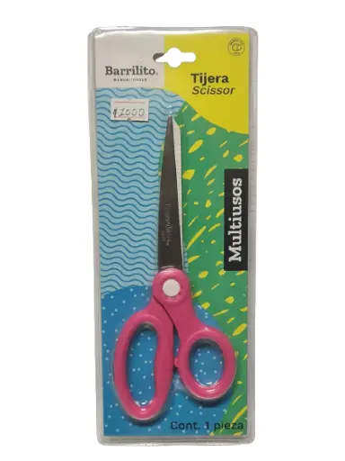 BARRILITO TIJERA OFICINA 7" T7X ACERO INOXIDABLE