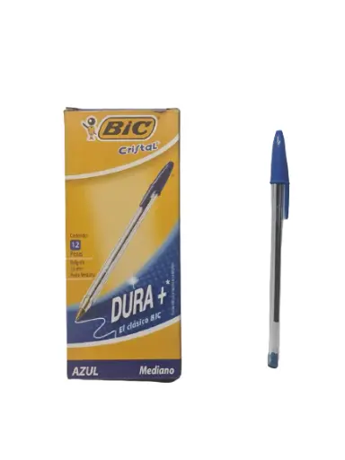 Bic Lapicero cristal clasico azul