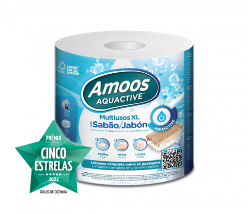 [AM00032] AMOOS TOALLA MAYORDOMO BIG ROLL AQUACTIVE 208 H UND J655020